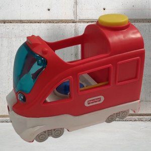 Fisher Price Little People Friendly Passenger Train Engine LIGHTS-UP  SINGS 2016